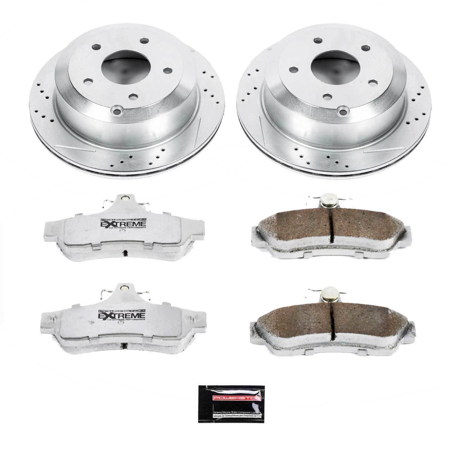 PowerStop K1601-26 PowerStop Z26 Street Warrior Brake Upgrade Kits - Zander Auto Parts