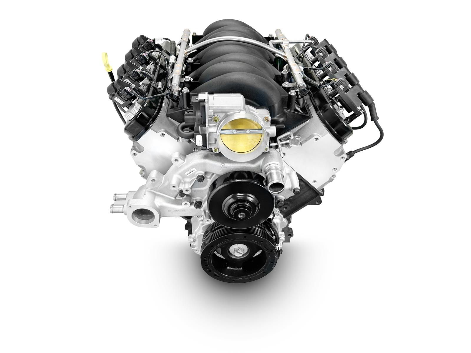 BluePrint Engines PSLS37630CTF BluePrint Engines Pro Series Chevy LS 376 C.I.D. 530 HP EFI Base Dressed Long Block Crate Engines - Zander Auto Parts