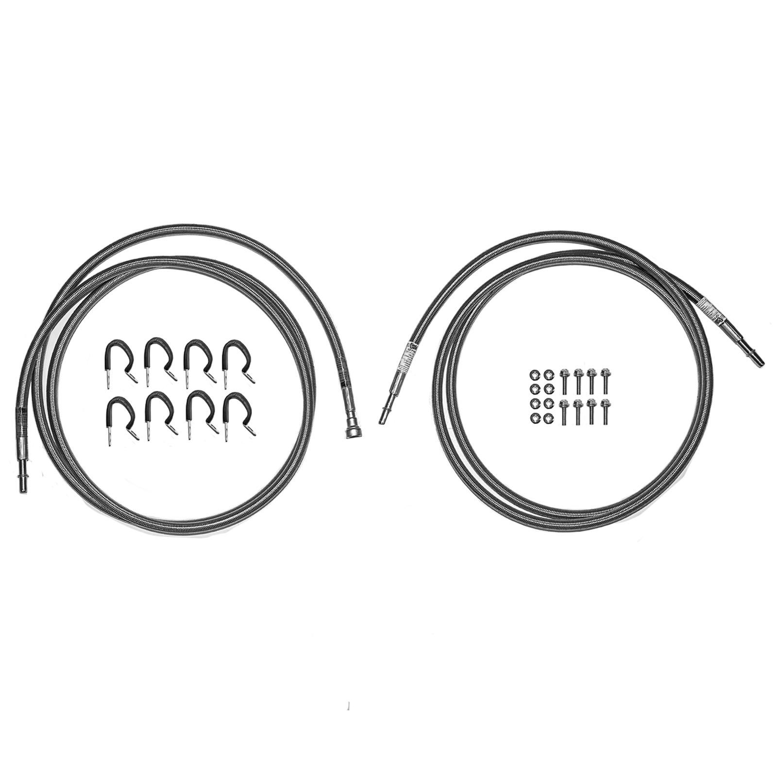 Fine Lines QFF0002SS Fine Lines QuickFix Fuel Line Kits - Zander Auto Parts