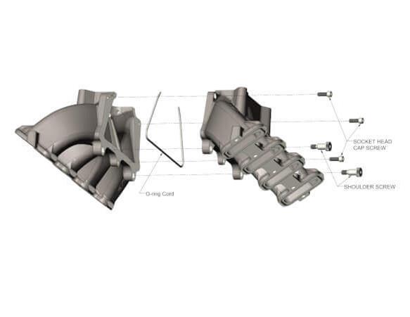 Holley 300-255 Holley EFI LS Single Plane Split-Design Race Intake Manifolds - Zander Auto Parts