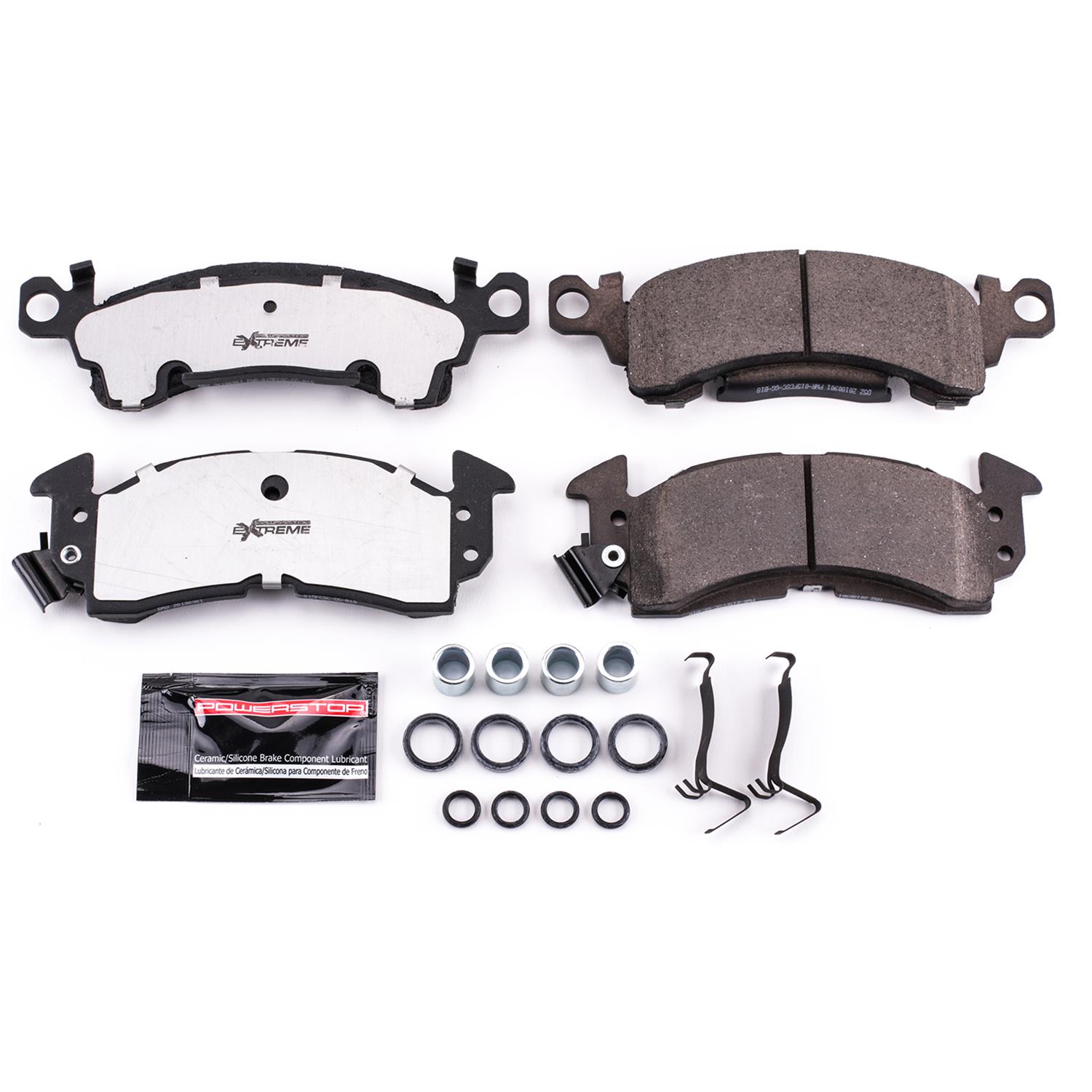 PowerStop Z26-052 PowerStop Z26 Street Warrior Brake Pads and Hardware Kits - Zander Auto Parts