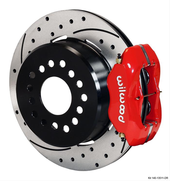 Wilwood Disc Brakes 140-13511-DR Wilwood Forged Dynalite Rear Parking Brake Kits - Zander Auto Parts