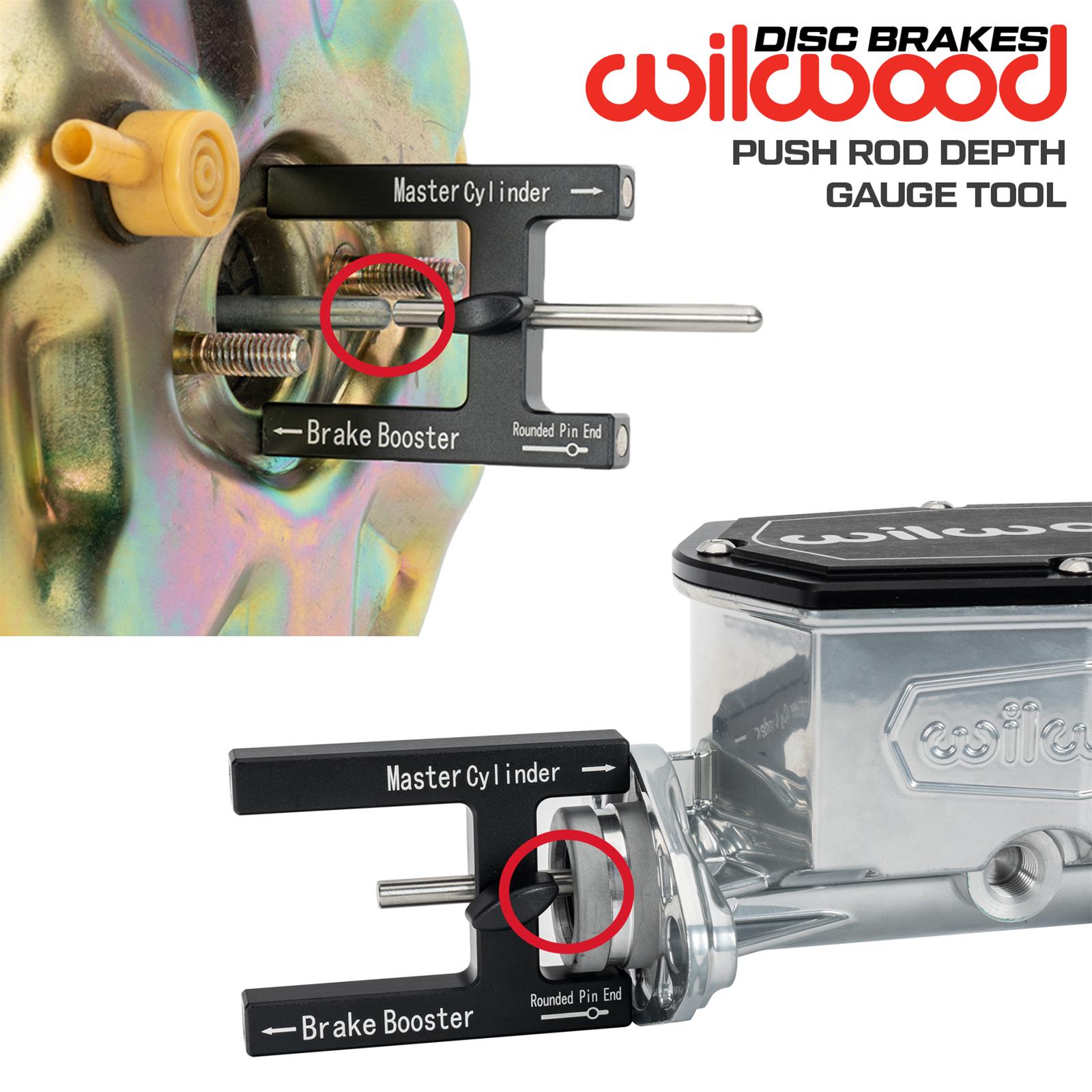 Wilwood Disc Brakes 260-18027 Wilwood Master Cylinder Pushrod Length Gauges - Zander Auto Parts