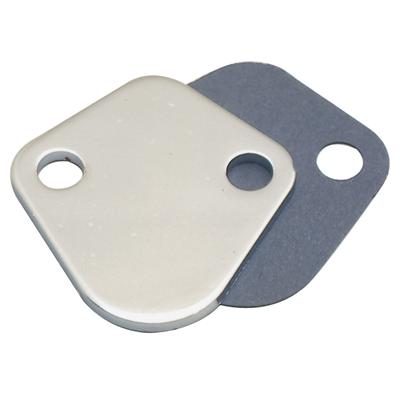 Summit Racing SUM-402035 Summit Racing™ Steel Fuel Pump Block-Off Plates - Zander Auto Parts