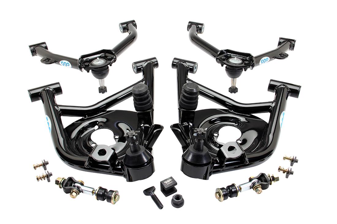 Classic Performance 8898TCA-ULK-B Classic Performance Tubular Control Arms - Zander Auto Parts