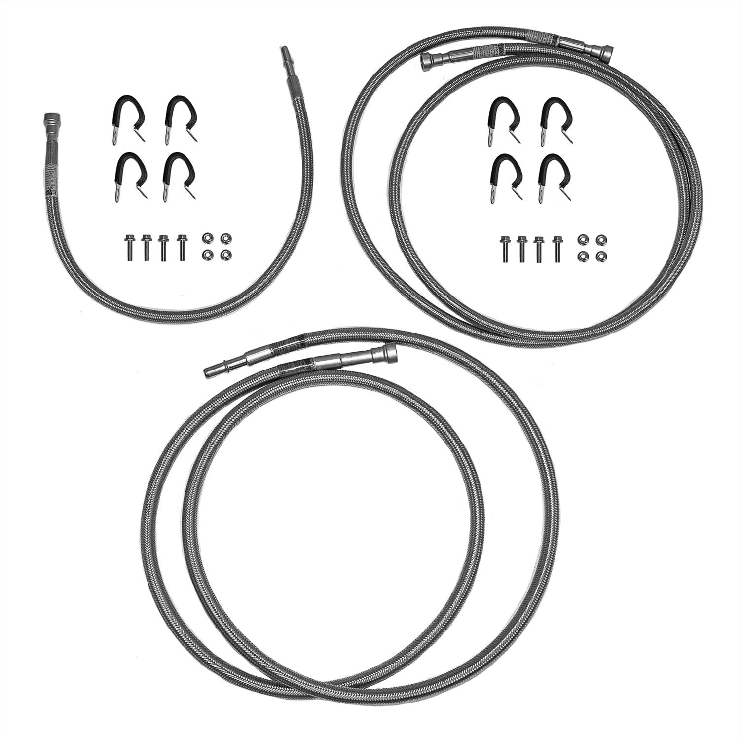 Fine Lines QFF0016SS Fine Lines QuickFix Fuel Line Kits - Zander Auto Parts
