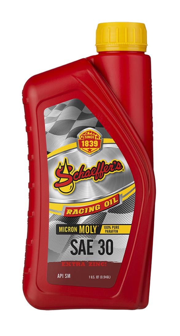 Schaeffer Manufacturing Company 011030-012-1 Schaeffer's Micron Moly Racing Oil - Zander Auto Parts