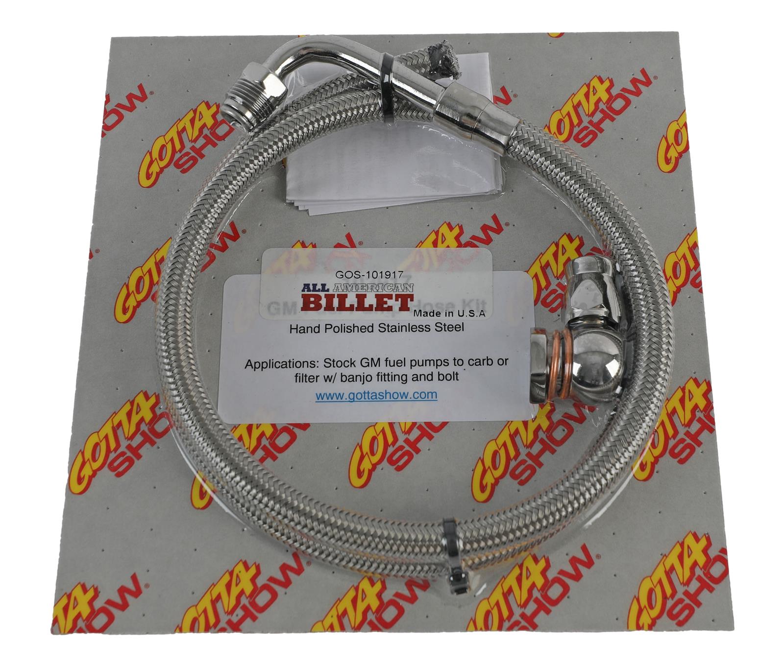 Gotta Show Products 101917 Gotta Show Products Fuel Line Kits - Zander Auto Parts