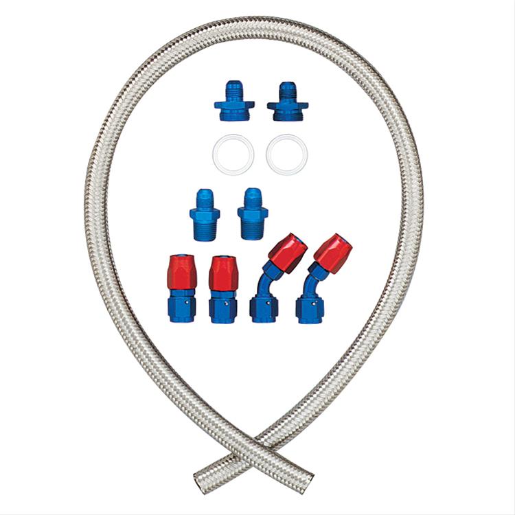 Summit Racing SUM-CARBKIT3 Summit Racing™ Fuel Line Combination Kits - Zander Auto Parts