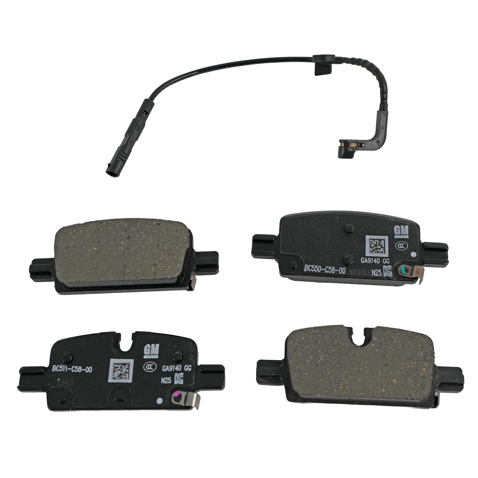 ACDelco 85140320 ACDelco GM Genuine Parts Disc Brake Pads - Zander Auto Parts