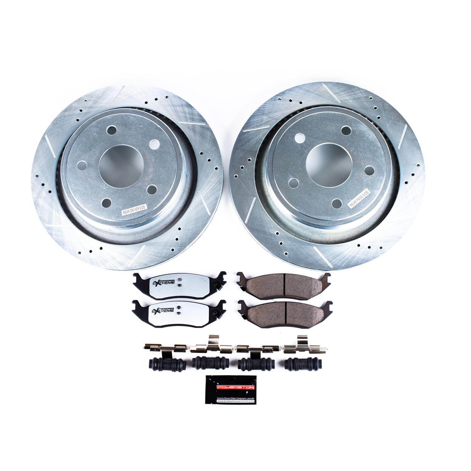 PowerStop K2172-36 PowerStop Z36 Truck and Tow Brake Upgrade Kits - Zander Auto Parts