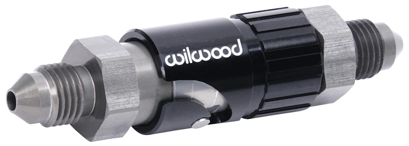 Wilwood Disc Brakes 260-16771 Wilwood No-Bleed Quick-Disconnect Fittings - Zander Auto Parts