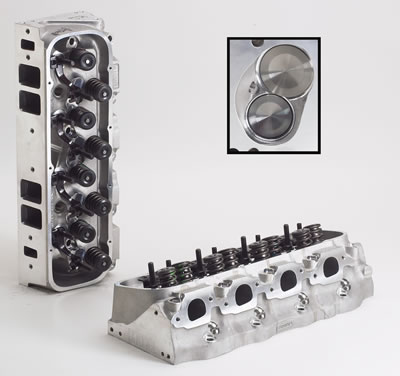 Brodix Cylinder Heads 2021024 Brodix Cylinder Heads BB-2 Xtra Cylinder Heads for Big Block Chevy - Zander Auto Parts