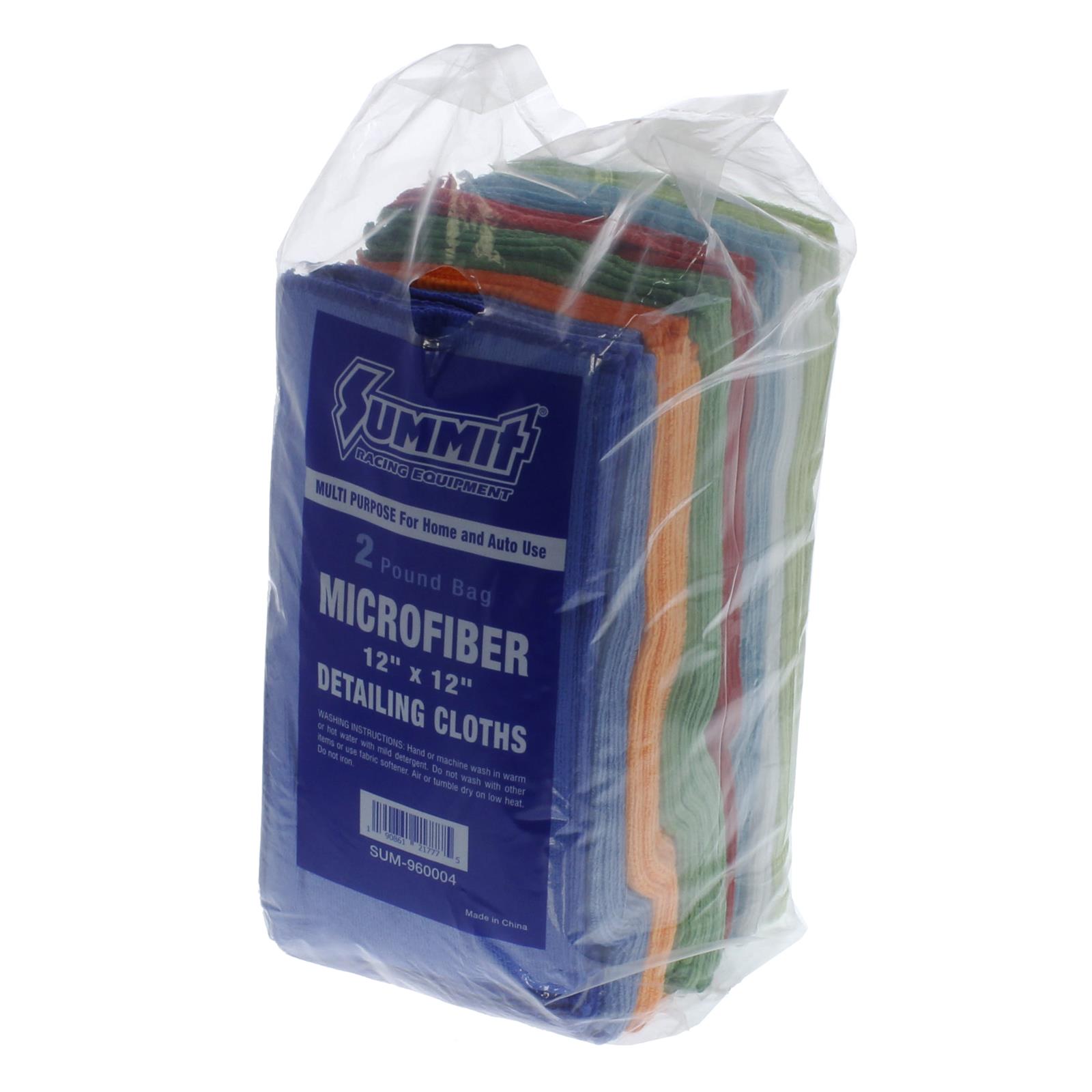 Summit Racing SUM-960004 Summit Racing™ Microfiber Towel Bags - Zander Auto Parts