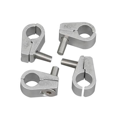 Billet Specialties 65510 Billet Specialties Billet Line Clamps - Zander Auto Parts