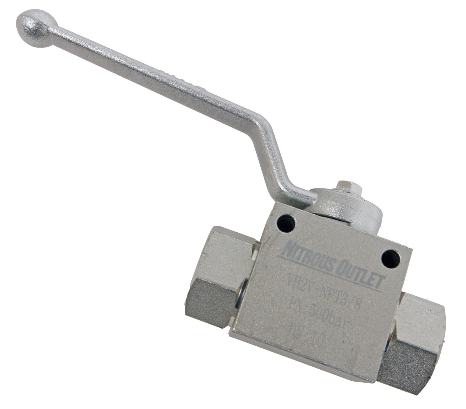 Nitrous Outlet 00-31021-V Nitrous Outlet Shut-Off Valves - Zander Auto Parts