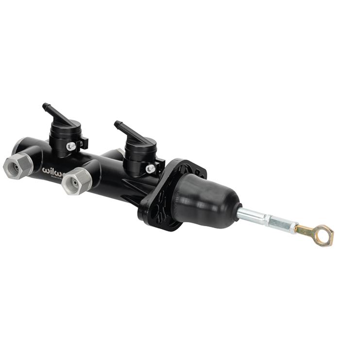 Wilwood Disc Brakes 260-15491-BK Wilwood Combination Remote Tandem Master Cylinders - Zander Auto Parts