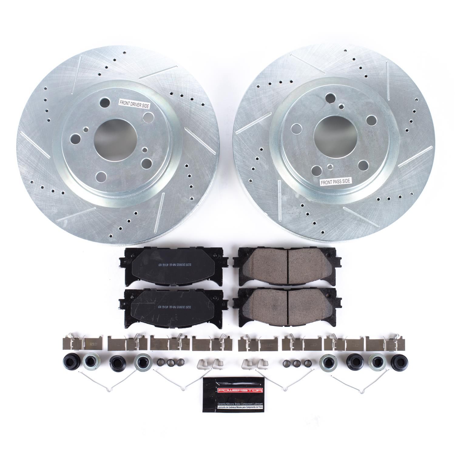 PowerStop K3053 PowerStop Z23 Evolution Sport Brake Upgrade Kits - Zander Auto Parts