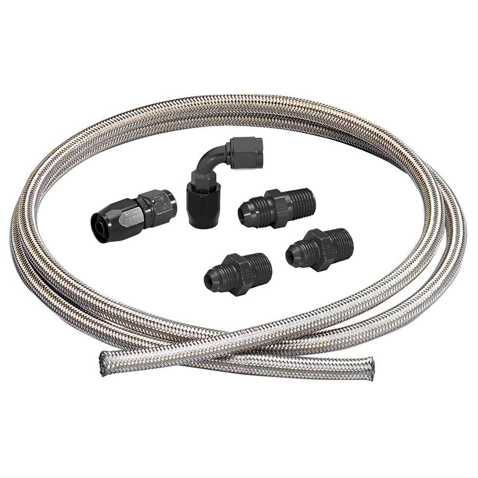 Summit Racing SUM-G3156B Summit Racing™ Aftermarket Pump to Carburetor Fuel Line Kits - Zander Auto Parts