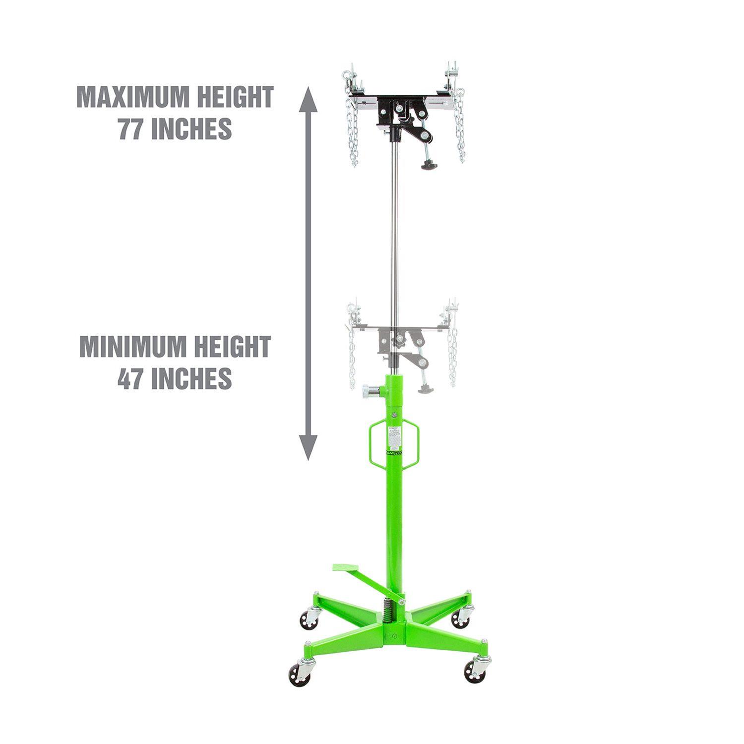 OEMTools 24844 OEM Automotive Tools Telescopic Transmission Jacks - Zander Auto Parts