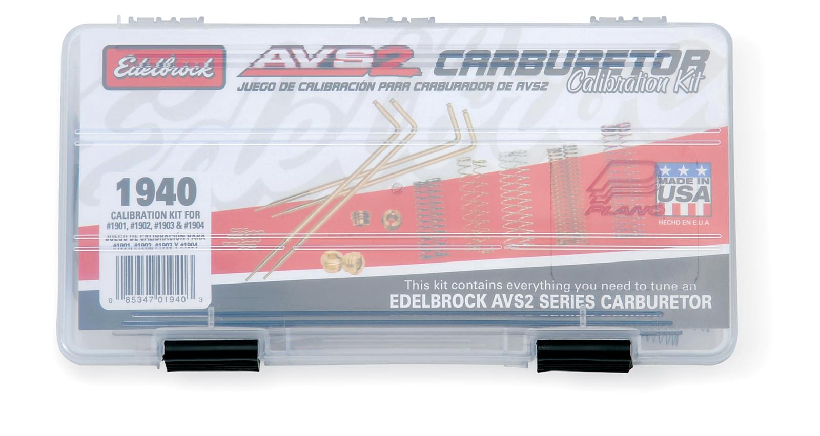 Edelbrock 1940 Edelbrock AVS2 Series Carburetor Calibration Kits - Zander Auto Parts