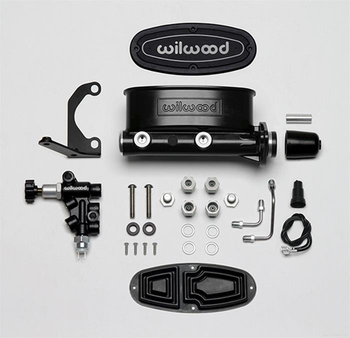 Wilwood Disc Brakes 261-13270-BK Wilwood Aluminum Tandem Master Cylinders - Zander Auto Parts