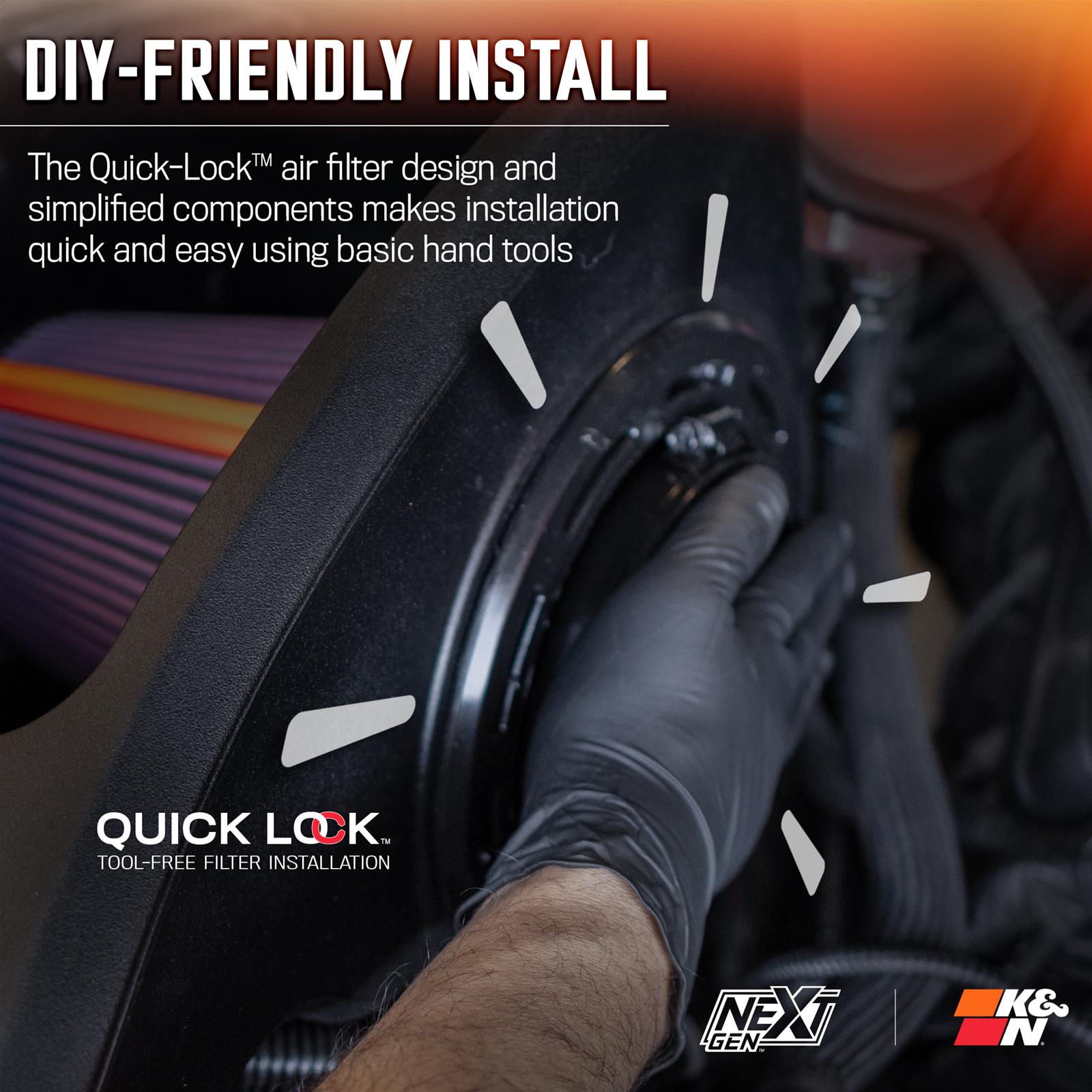 K&N 50-3082 K&N 50 Series NextGen Cold Air Intake Kits - Zander Auto Parts