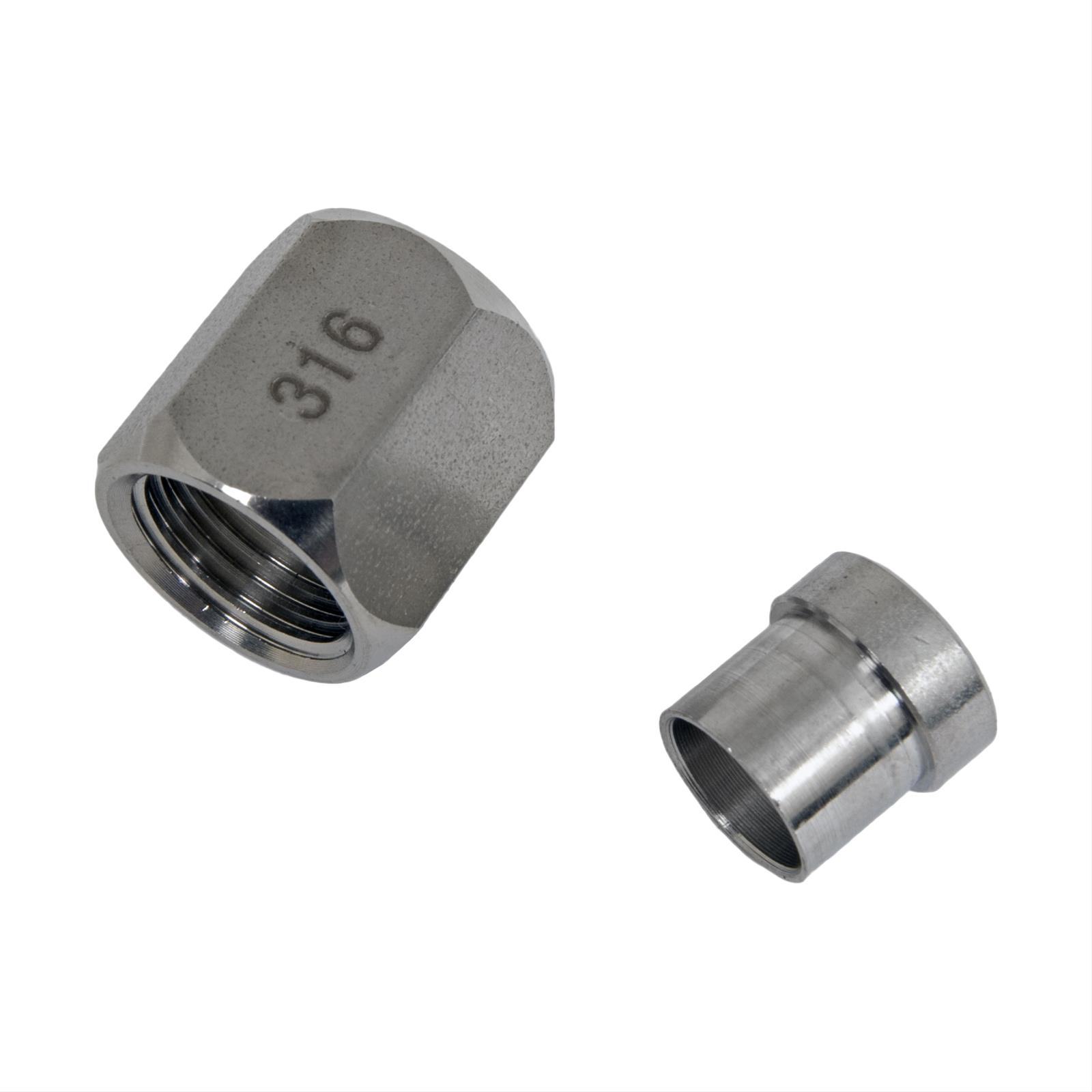 Classic Tube SS7129 Classic Tube AN Tube Nuts - Zander Auto Parts