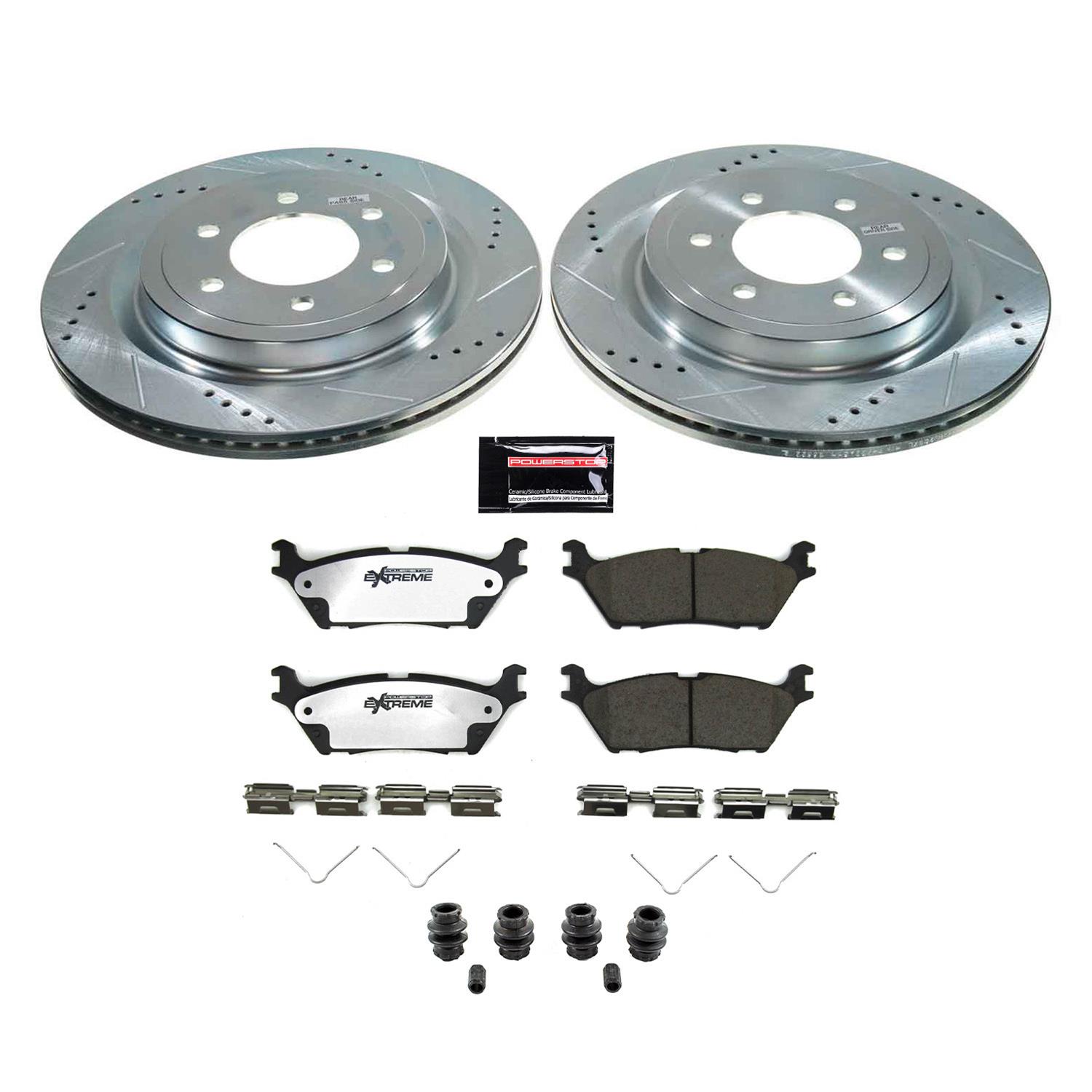 PowerStop K8765-36 PowerStop Z36 Truck and Tow Brake Upgrade Kits - Zander Auto Parts