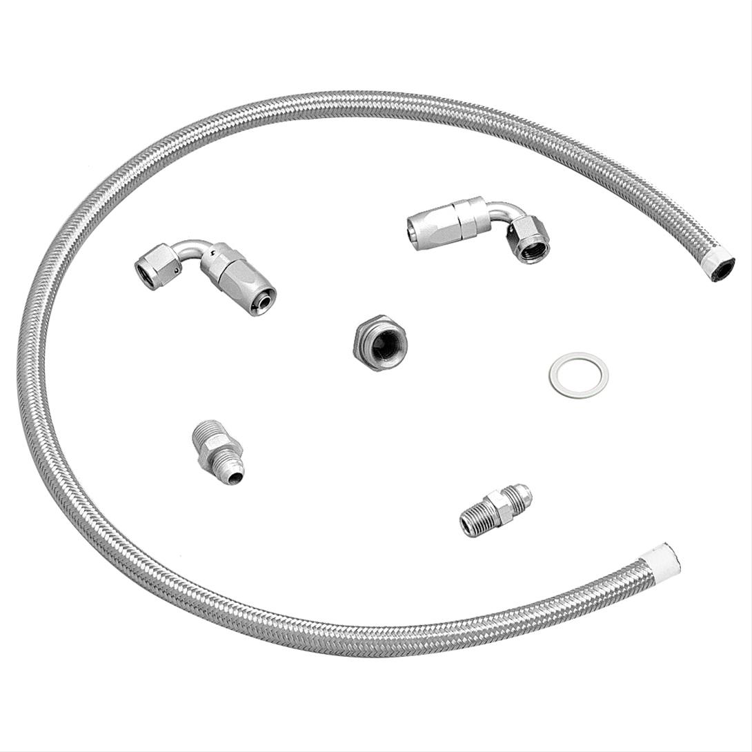 Summit Racing SUM-G3150N Summit Racing™ Aftermarket Pump to Carburetor Fuel Line Kits - Zander Auto Parts