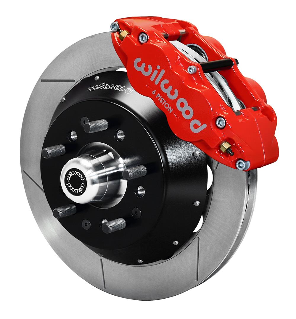 Wilwood Disc Brakes 140-15409-R Wilwood Forged Narrow Superlite 6R Big Brake Front Brake Kits - Zander Auto Parts
