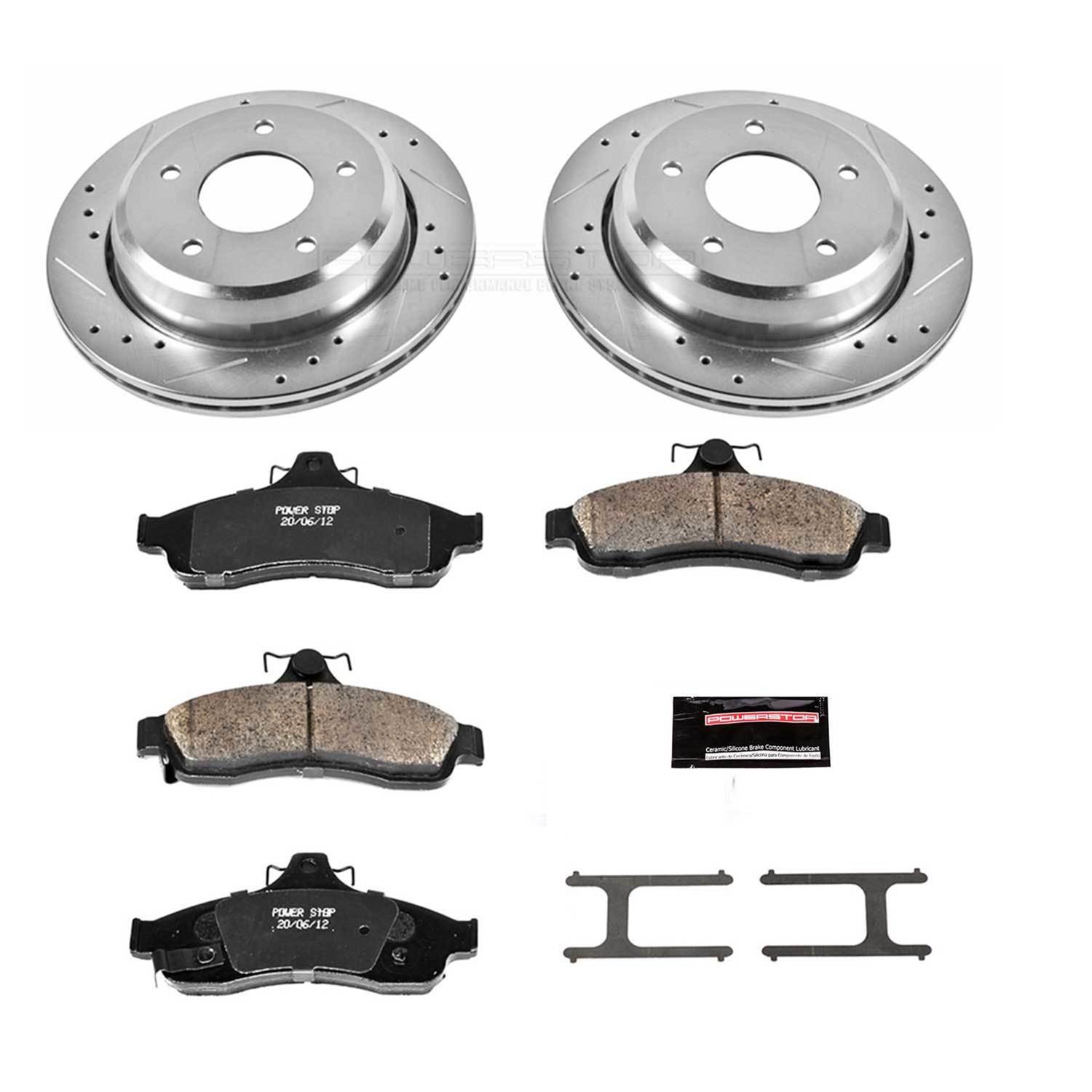 PowerStop K5064 PowerStop Z23 Evolution Sport Brake Upgrade Kits - Zander Auto Parts
