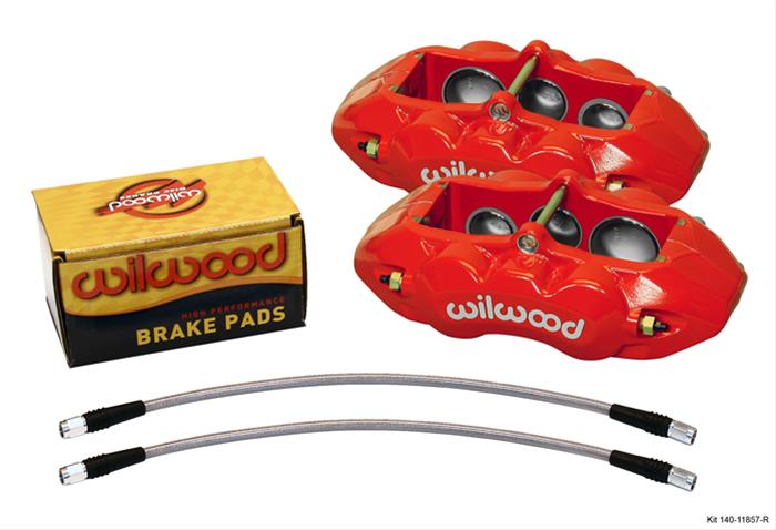 Wilwood Disc Brakes 140-11857-R Wilwood D8-6 Brake Calipers - Zander Auto Parts
