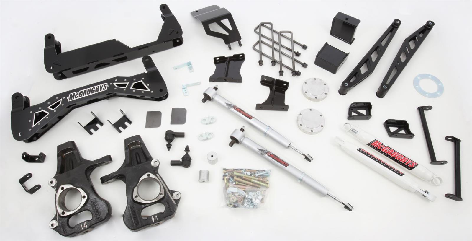 McGaughy's Suspension Parts 50778 McGaughy's Black SS Suspension Lift Kits - Zander Auto Parts