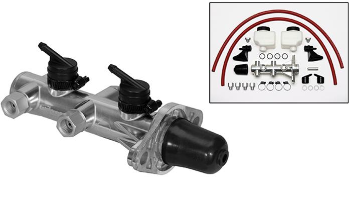 Wilwood Disc Brakes 260-14244-P Wilwood Aluminum Tandem Master Cylinders - Zander Auto Parts