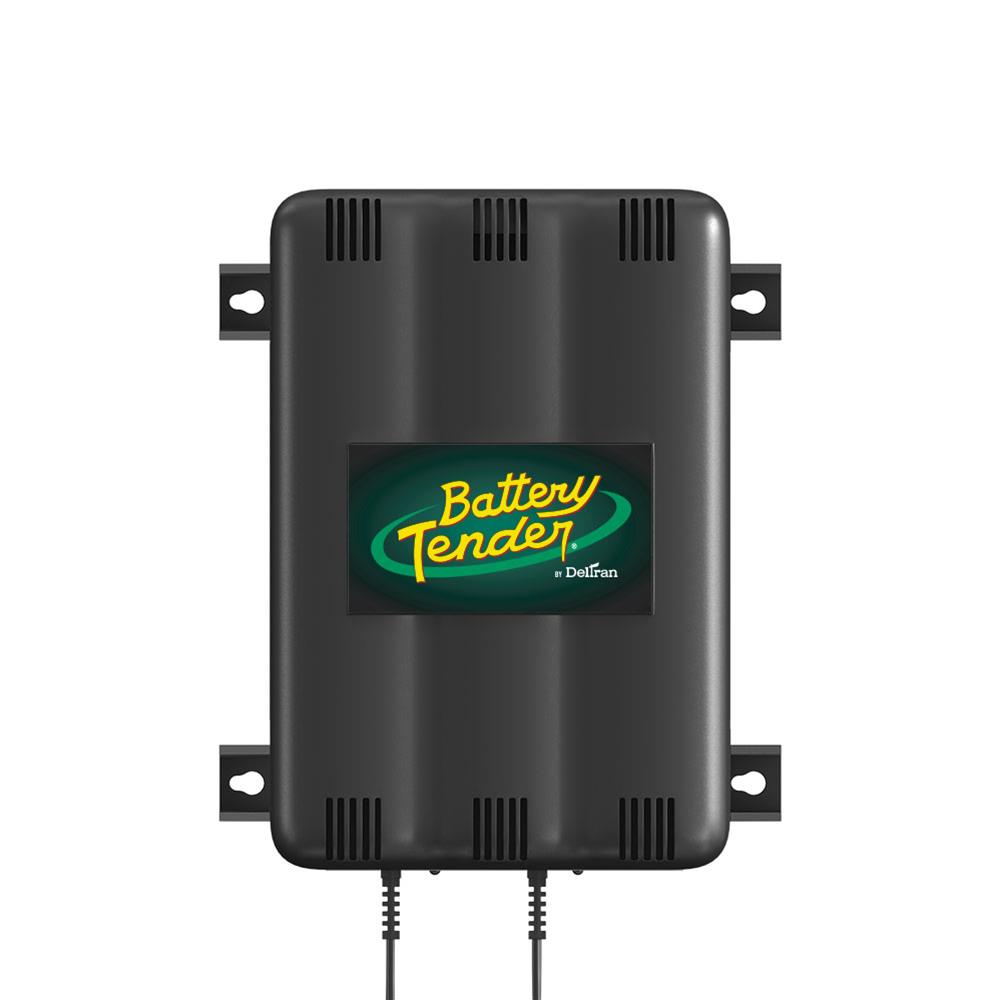 Battery Tender 022-0165-DL-WH Deltran Two Bank Battery Tender Charging Stations - Zander Auto Parts