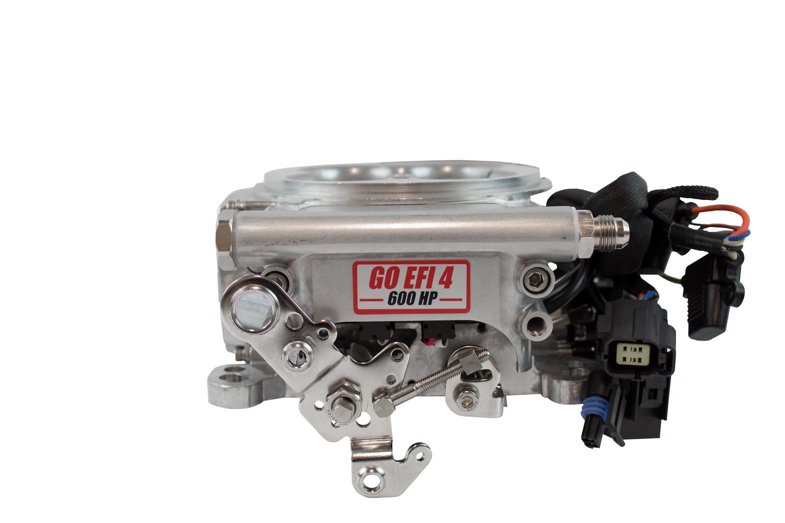 FiTech Fuel Injection 30001 FiTech Go EFI 4 600 HP Self-Tuning Fuel Injection Systems - Zander Auto Parts