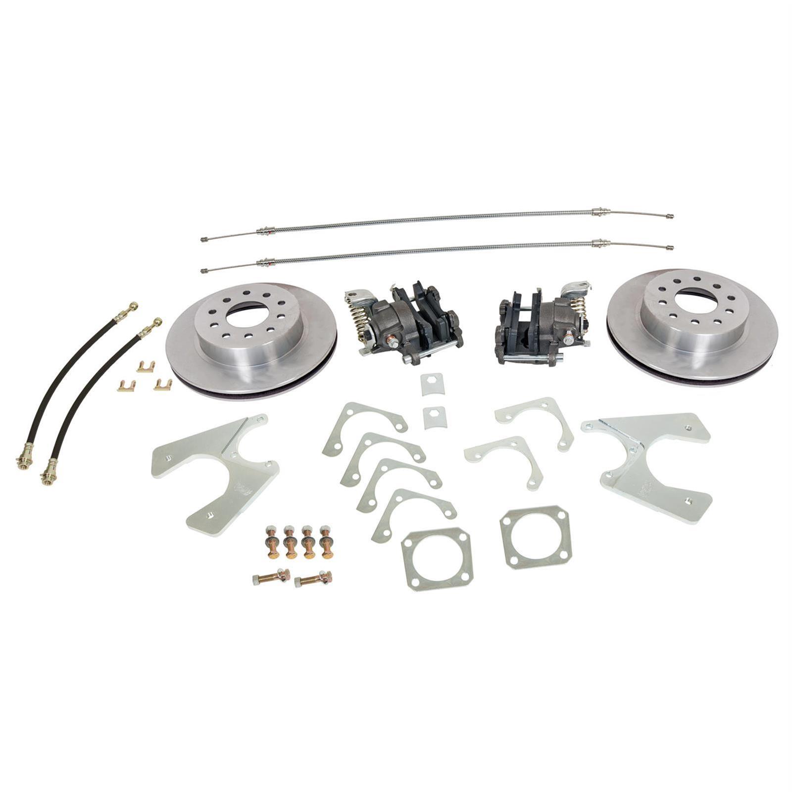 Summit Racing SUM-BK1626 Summit Racing™ Rear Drum-to-Disc Brake Conversion Kits - Zander Auto Parts