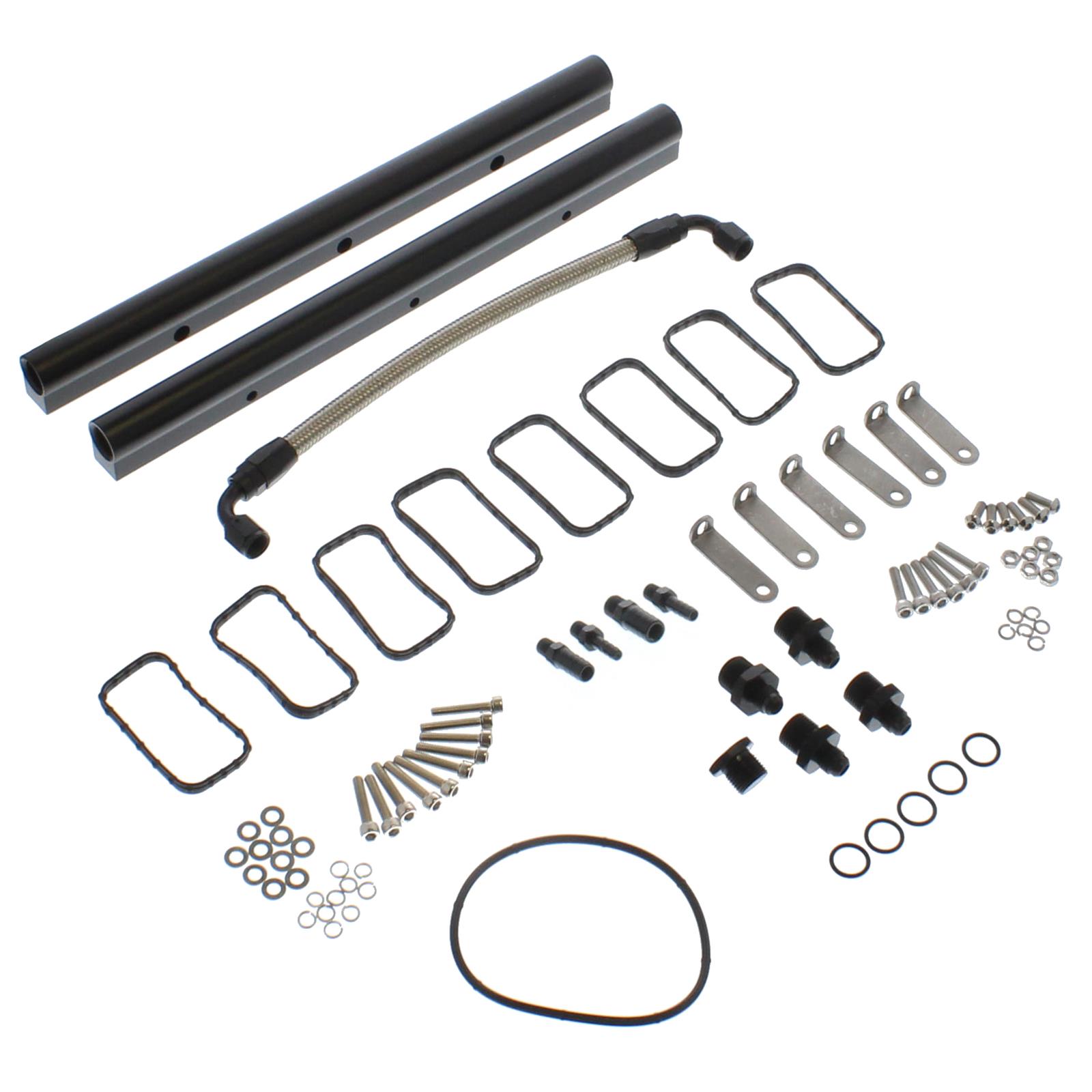 Summit Racing SUM-226120B-G2 Summit Racing™ Max EFI LS Intake Manifolds - Zander Auto Parts