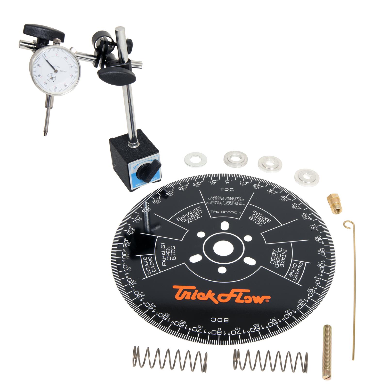 Trick Flow Specialties TFS-90000-16 Trick Flow® Cam Degree Kits - Zander Auto Parts