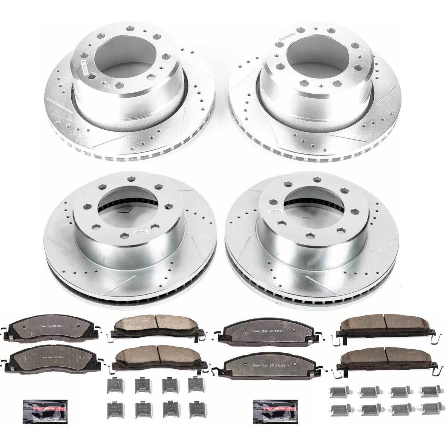 PowerStop K7141-36 PowerStop Z36 Truck and Tow Brake Upgrade Kits - Zander Auto Parts