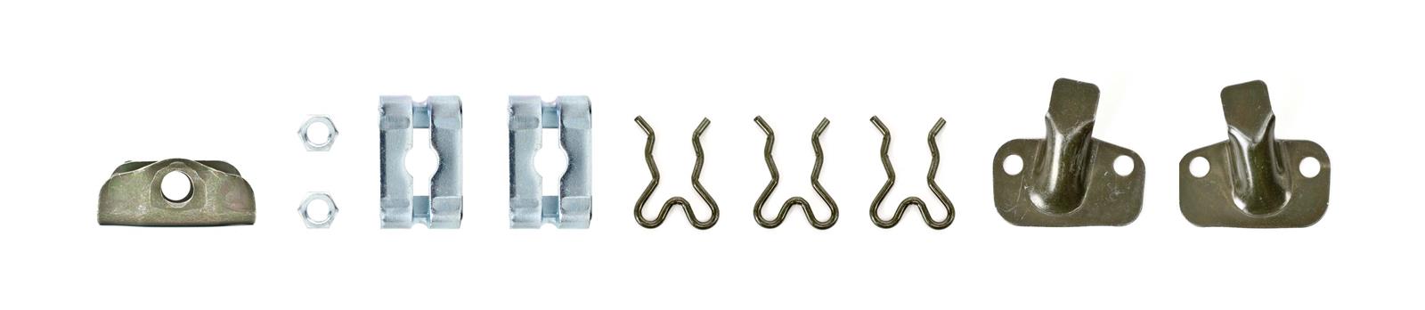 The Right Stuff RSBCF04 The Right Stuff Parking Brake Cable Kits - Zander Auto Parts