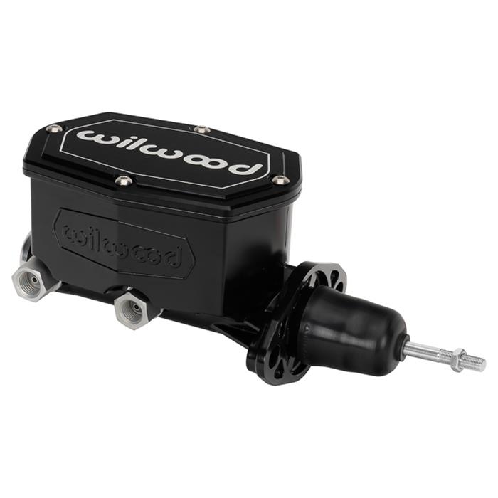 Wilwood Disc Brakes 260-15540-BK Wilwood Aluminum Tandem Compact Master Cylinder Kits - Zander Auto Parts