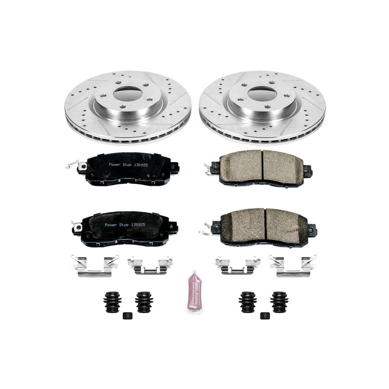 PowerStop K6494 PowerStop Z23 Evolution Sport Brake Upgrade Kits - Zander Auto Parts