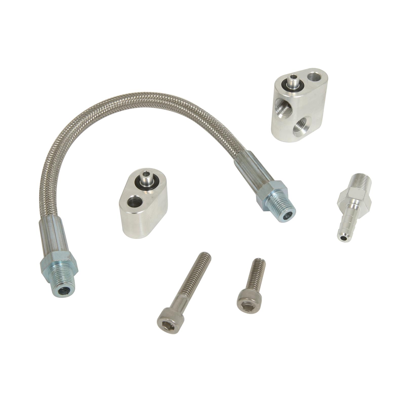 Summit Racing SUM-220960 Summit Racing™ Coolant Steam Port Crossover Kits - Zander Auto Parts