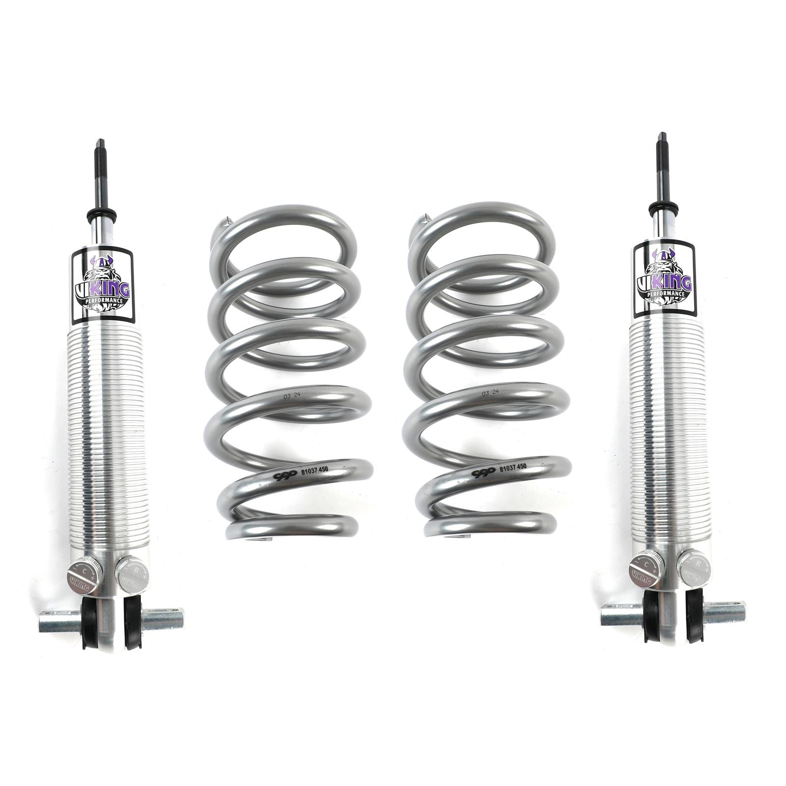 Classic Performance 7081COK-2A450 Classic Performance Dual Adjustable Front Coilover Conversion Kits - Zander Auto Parts