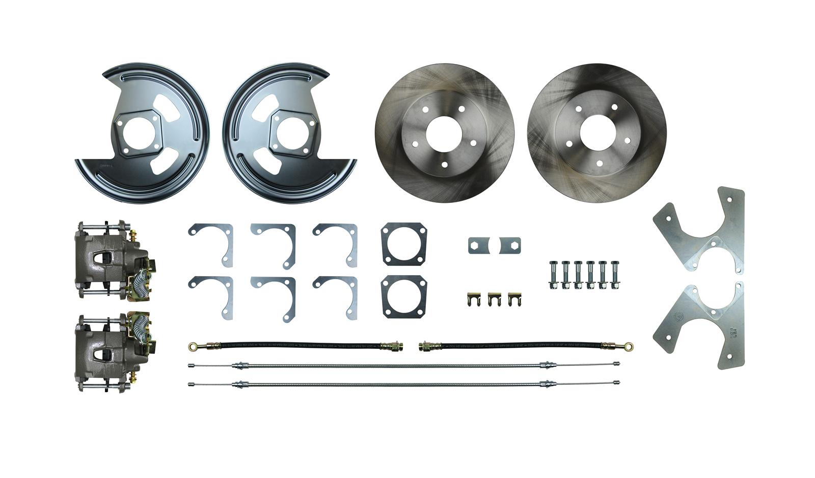 The Right Stuff AFXRD01 The Right Stuff Rear Disc Brake Conversion Kits - Zander Auto Parts