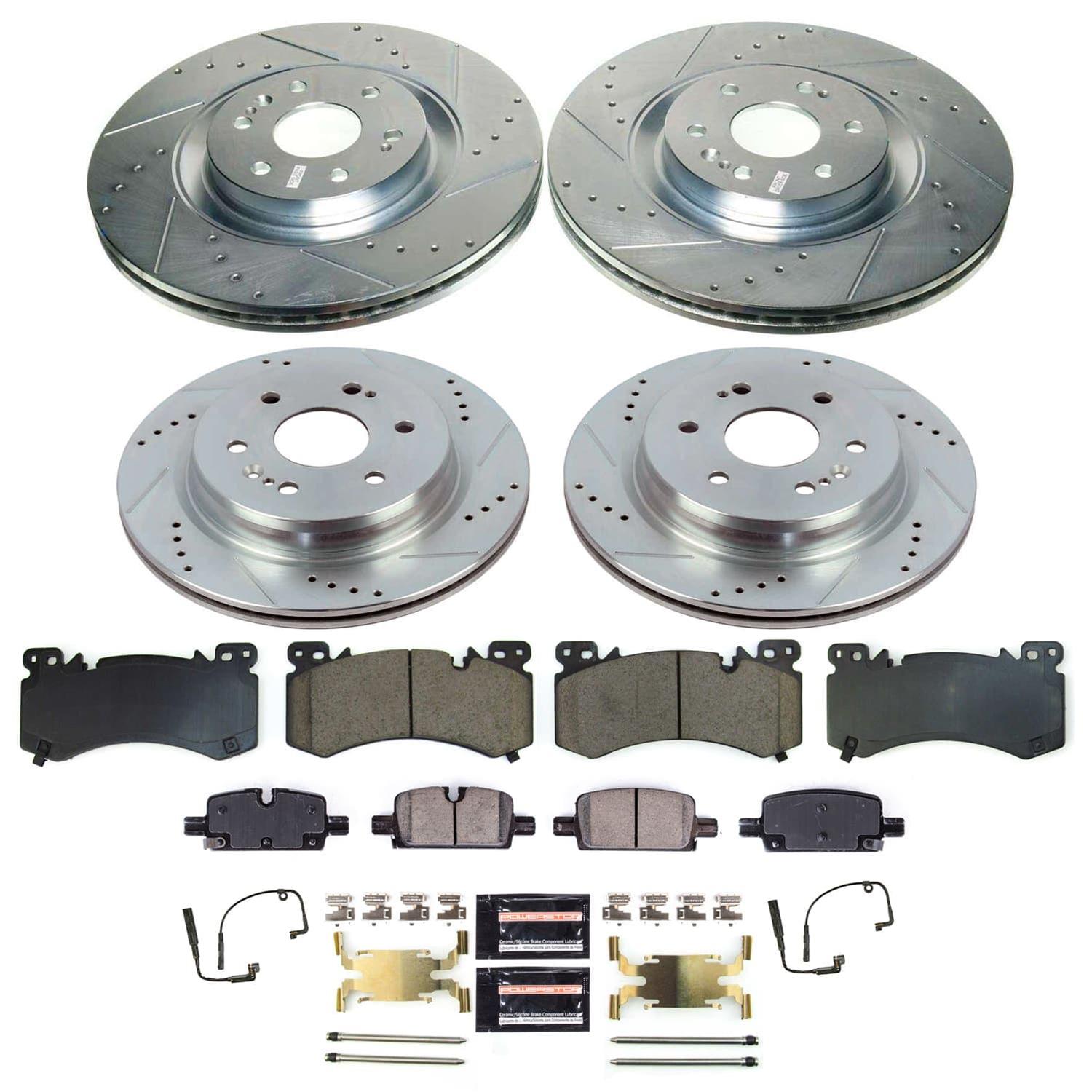 PowerStop K8939 PowerStop Z23 Evolution Sport Brake Upgrade Kits - Zander Auto Parts
