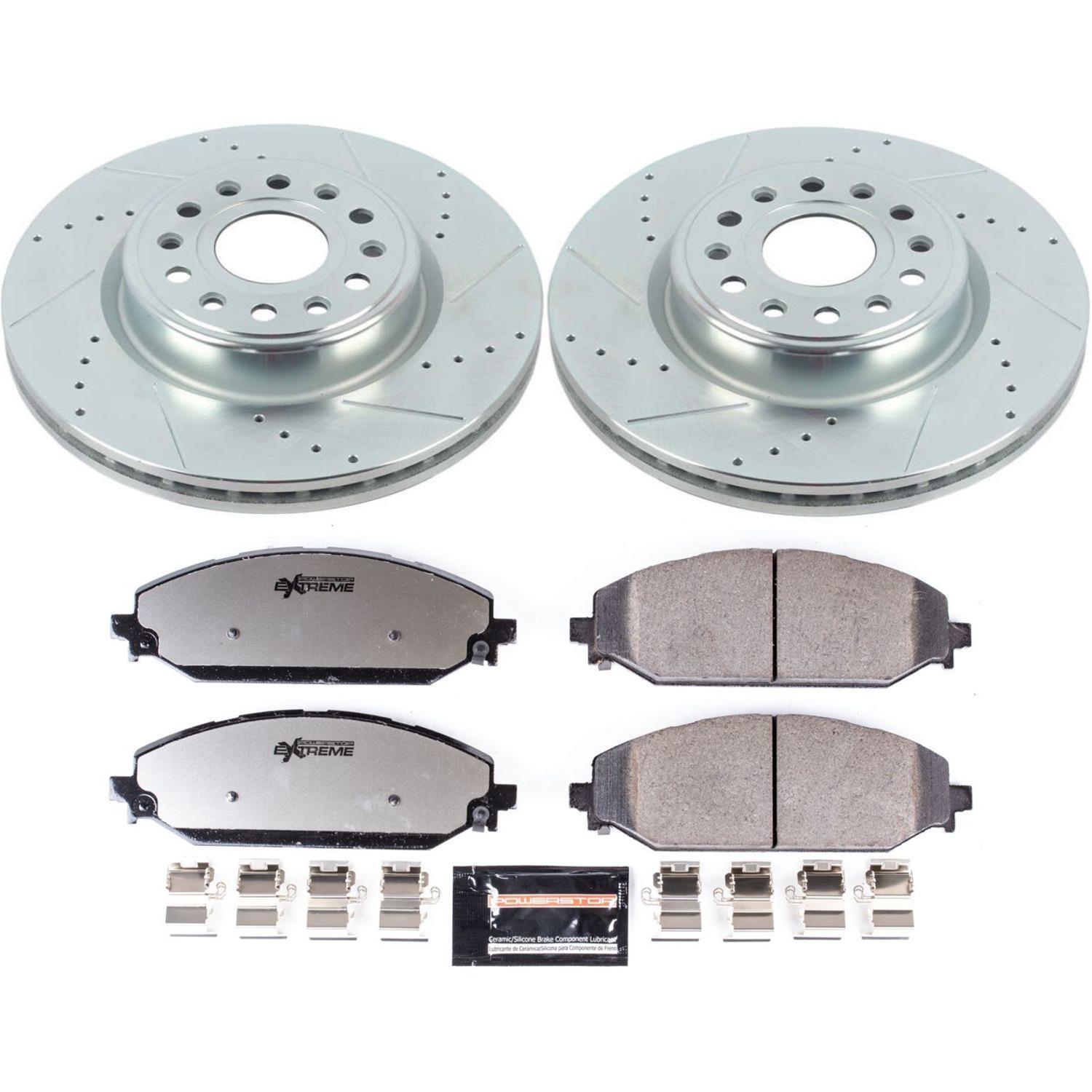 PowerStop K8183-36 PowerStop Z36 Truck and Tow Brake Upgrade Kits - Zander Auto Parts