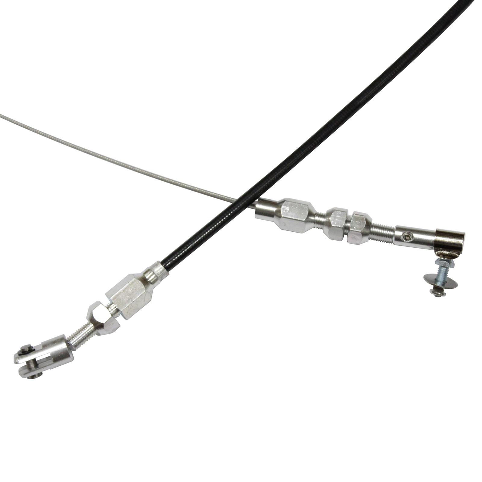 Summit Racing SUM-200042B Summit Racing™ Braided Throttle Cables - Zander Auto Parts